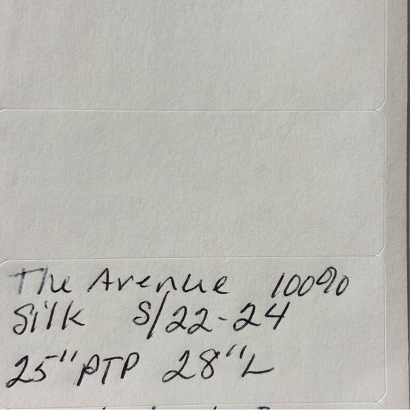 Avenue of omens 2 pc 100% silk top size 22-24 - Picture 11 of 11